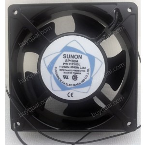 SUNON 1123HSL SP100A 110/120V 0.26A 2wires cooling fan