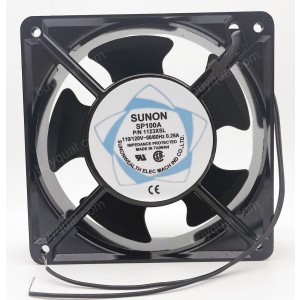 SUNON SP100A 1123XSL 110/120V 0.26A 2wires Cooling Fan