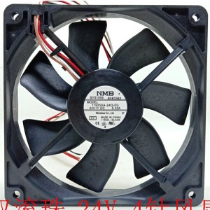 NMB 11925SA-24Q-FU 24V 0.32A 4wires Cooling Fan