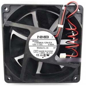 NMB 11938KA-12M-EA 12V 0.90A 2wires Cooling Fan
