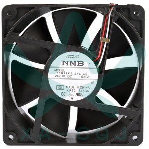NMB 11938KA-24L-EL 24V 0.40A 3wires Cooling Fan 