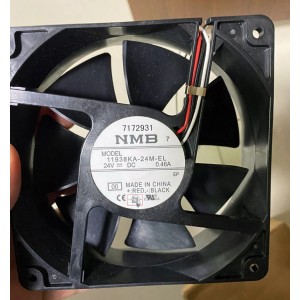 NMB 11938KA-24M-EL 24V 0.46A  3wires Cooling Fan