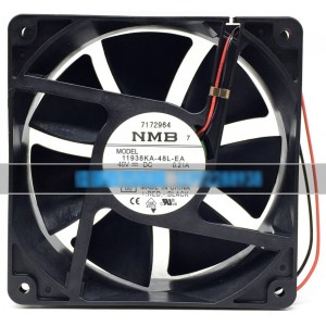 NMB 11938KA-48L-EA 48V 0.21A 2wires Cooling Fan 
