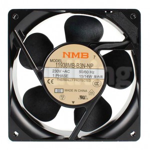 NMB 11938MB-B3N-NP 230V 15/14W 2wires Cooling Fan