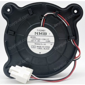 NMB 12035GE-12M-YT 12V 0.26A 3wires Cooling Fan