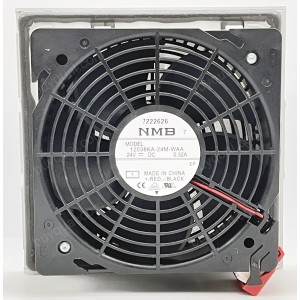 NMB 12038KA-24M-WAA SK3238.124 24V 0.32A 2wires Cooling Fan - With Filter