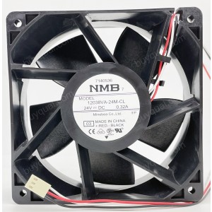 NMB 12038VA-24M-CL 24V 0.32A 3wires Cooling Fan