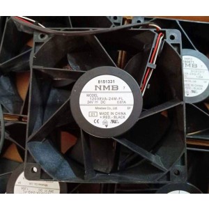 NMB 12038VA-24M-FL 24V 0.61A  3wires Cooling Fan