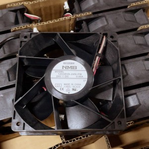 NMB 12038VA-24N-FM 24V 0.96A 4wires Cooling Fan