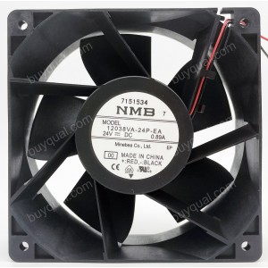 NMB 12038VA-24N-EA 12038VA-24P-EA 24V 0.89A 2wires Cooling Fan - New