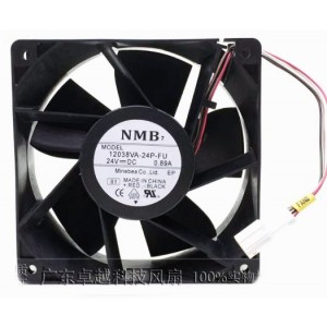 NMB 12038VA-24P-FU 24V 0.89A 4wires Cooling Fan 