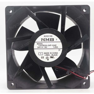 NMB 12038VA-24P-GAE 24V 1.00A 2wires Cooling Fan - Original New