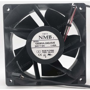NMB 12038VA-24Q-EUE 24V 1.40A 4wires Cooling Fan 