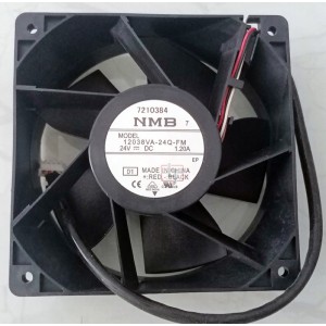 NMB 12038VA-24Q-FM 24V 1.20A 4wires Cooling Fan