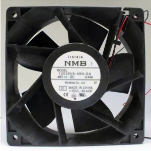 NMB 12038VA-48N-GA 48V 0.44A  2wires Cooling Fan