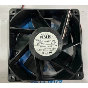 NMB 12038VA-48P-GU 48V 0.48A 4wires cooling fan - IP68