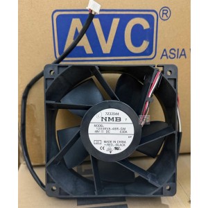 NMB 12038VA-48R-GM 48V 0.90A 4wires Cooling Fan