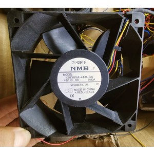 NMB 12038VA-48R-GU 12038VA-48R-GUD 48V 0.9A 0.60A 4wires Cooling Fan