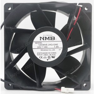 NMB 12038VE-24Q-GAE 24V 1.4A  2wires Cooling Fan - Original New