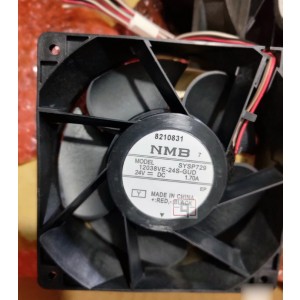 NMB 12038VE-24S-GUD 24V 1.7A 4wires Cooling Fan 