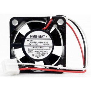 NMB 1204KL-04W-B39 -B52 12V 0.09A  3wires Cooling Fan