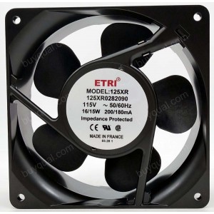 ETRI 125XR0282090 115V 16/15W Cooling Fan - New