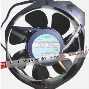 NMB 15038PB-B0L-APS 200V 42/40W 2wires Cooling Fan - Original New