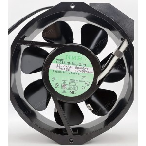 NMB 15038PB-B0L-GPS 15038PB-BOL-GPS 200V 40/42W 2Wires Cooling Fan - Original New