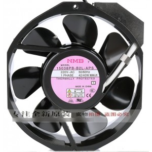 NMB 15038PB-B2L-APS 220V 42/40W 2wires Cooling Fan - Original New