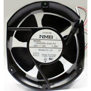 NMB 15050PA-24Q-FC 24V 1.25A 2wires Cooling Fan - Original New