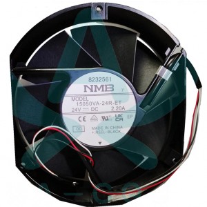 NMB 15050VA-24R-ET 24V 2.20A 3wires Cooling Fan