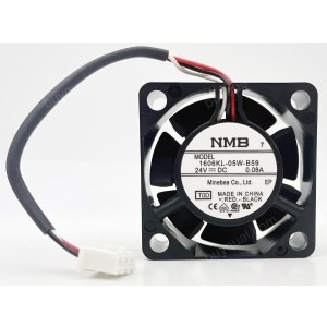 NMB 1606KL-05W-B59 24V 0.08A 3wires Cooling Fan - Original New