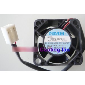 NMB 1608KL-04W-B30 12V 0.1A 2wires Cooling Fan