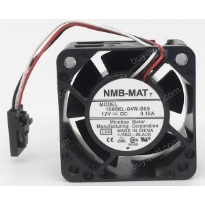 NMB 1608KL-04W-B59 1608KL-04W-B59-L00 -T17 12V 0.15A 3wires Cooling Fan - Picture need