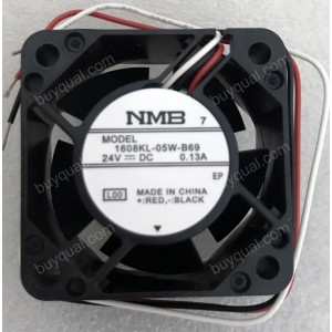 NMB 1608KL-05W-B69 24V 0.13A 3wires Cooling Fan - Picture need