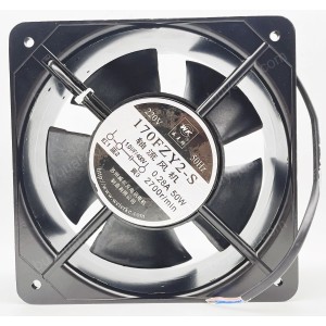 WK 170FZY2-S 220V 0.28A 50W Cooling Fan 