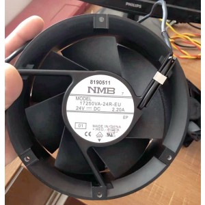 NMB 17250VA-24R-EU 24V 2.22A  4wires Cooling Fan