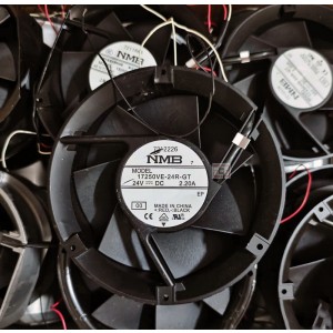 NMB 17250VE-24R-GT 24V 2.20A 3wires Cooling Fan