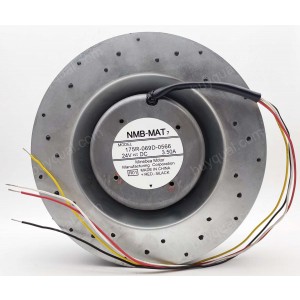 NMB 175R-069D-0566 -R01 24V 3.50A 4wires Cooling Fan - Original New