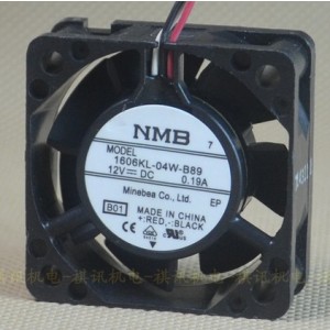 NMB 1606KL-04W-B89 12V 0.19A 3wires cooling fan