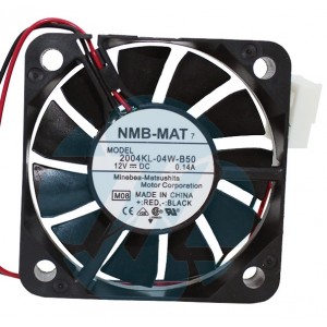 NMB 2004KL-04W-B50 12V 0.14A 2wires Cooling Fan