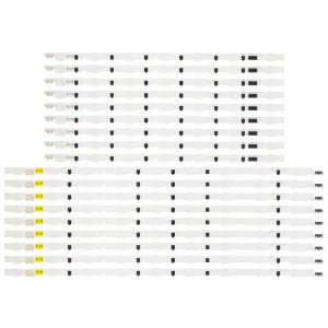 Samsung HF500BGM-C1 LED Strips (BN41-02028A, BN96-26930A, 2013SVS50F L 9 130103, 2013SVS50F R 7 130103) - 18 Strips