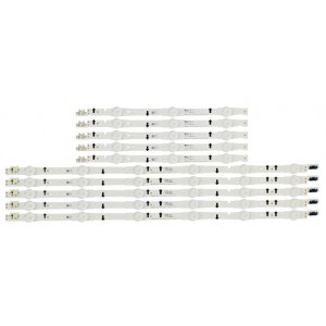 Samsung BN96-30449A / BN96-30450A 2014SVS40 (BN96-30417A, 2014SVS40_3228_R03 2014SVS40_3228_L06, 131112, LM41-00099K, LM41-00099H) LED Strips - 10 Strips