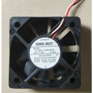 NMB 2106KL-05W-B59 24V 0.15A 3wires Cooling Fan