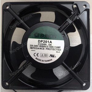 SUNON DP201A 2123HBL.GN 2123HSL.GN 220/240V 0.125/0.11A 2 Wires Cooling Fan