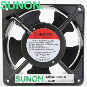 SUNON DP203A 2123LBT.GN  220-240V 0.04A 8W 2wires Cooling Fan 