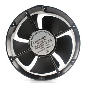 COMMONWEALTH 22060EX-S1-B 220/240V 0.45A 65W 2wires Cooling Fan