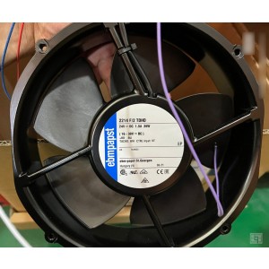 Ebmpapst 2214F/2TDH0U 24V 1.5A 36W 3wires Cooling Fan