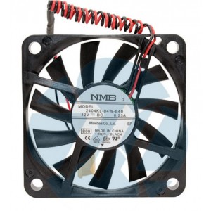 NMB 2404KL-04W-B40 12V 0.25A 2wires cooling fan