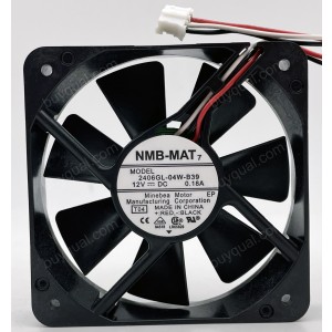 NMB 2406GL-04W-B39 12V 0.18A 3wires Cooling Fan - New